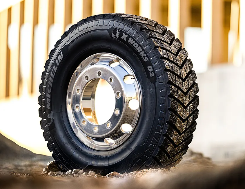 Imagen de un neumático Michelin X WORKS